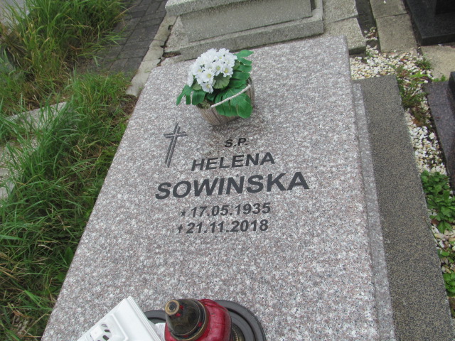 Helena Sowińska 1935 Piekary Śląskie - Grobonet - Wyszukiwarka osób pochowanych