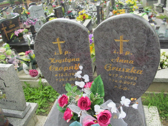 Krystyna Czopnik 1952 Piekary Śląskie - Grobonet - Wyszukiwarka osób pochowanych