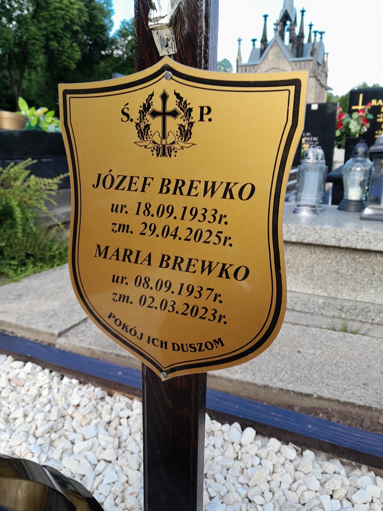 Józef Brewko 1933 Piekary Śląskie - Grobonet - Wyszukiwarka osób pochowanych